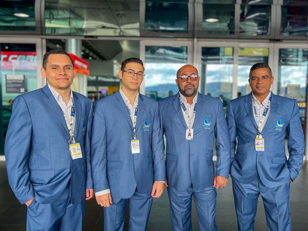 Aero Service de Cara Nova: Novos Uniformes Reforçam Identidade e Compromisso